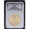 Image 1 : 1908 $20 No Motto MS64 NGC. An especially lustrous exa 1908[$20] No Motto MS64 NGC.