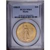 Image 1 : 1908-D $20 Motto MS64 PCGS. The satiny luster is a bit 1908-D[$20] Motto MS64 PCGS.