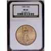 Image 1 : 1909-S $20 MS64 NGC. A pleasingly lustrous and boldly 1909-S[$20] MS64 NGC.