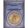 Image 1 : 1911-S $20 MS64 PCGS. This canary-gold charmer display 1911-S[$20] MS64 PCGS.