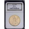 Image 1 : 1911-S $20 MS64 NGC. Fully struck, the surfaces are ob 1911-S[$20] MS64 NGC.