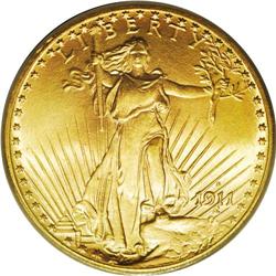 1911-S $20 MS65 PCGS. Although this date is not partic 1911-S[$20] MS65 PCGS.