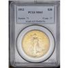 Image 1 : 1912 $20 MS63 PCGS. Well struck with bright orange-gol 1912[$20] MS63 PCGS.