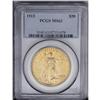Image 1 : 1912 $20 MS63 PCGS. Sharply struck with the usual acco 1912[$20] MS63 PCGS.