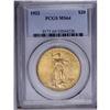 Image 1 : 1922 $20 MS64 PCGS. Scarcely seen in the next grade, w 1922[$20] MS64 PCGS.