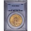 Image 1 : 1922 $20 MS64 PCGS. This crisply struck and fully lust 1922[$20] MS64 PCGS.