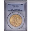 Image 1 : 1923 $20 MS64 PCGS. A shimmering and unblemished near- 1923[$20] MS64 PCGS.