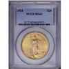 Image 1 : 1924 $20 MS65 PCGS. A charming green-gold type coin no 1924[$20] MS65 PCGS.