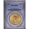 Image 3 : 1924 $20 MS66 PCGS. Beautiful luster with a bright, sa 1924[$20] MS66 PCGS.