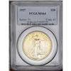 Image 1 : 1927 $20 MS64 PCGS. Satiny with a rich overlay of oran 1927[$20] MS64 PCGS.