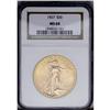 Image 1 : 1927 $20 MS64 NGC. Radiant luster adorns apricot-gold 1927[$20] MS64 NGC.
