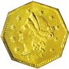 Image 1 : 1854 50C Liberty Octagonal 50 Cents, BG-306, R.4, MS66 1854[50C] Liberty Octagonal 50 Cents, BG-306,