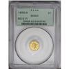 Image 1 : 1855/4 $1 Liberty Octagonal 1 Dollar, BG-511, High R.4 1855/4[$1] Liberty Octagonal 1 Dollar, BG-511