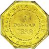 Image 2 : 1853 $1 Liberty Octagonal 1 Dollar, BG-531, R.4, MS62 1853[$1] Liberty Octagonal 1 Dollar, BG-531, R