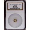 Image 1 : 1871 25C Liberty Octagonal 25 Cents, BG-765, R.3, MS63 1871[25C] Liberty Octagonal 25 Cents, BG-765,
