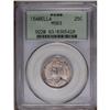 Image 1 : 1893 25C Isabella Quarter MS63 PCGS. Dazzling luster r 1893[25C] Isabella Quarter MS63 PCGS.