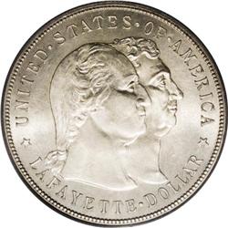1900 S$1 Lafayette Dollar MS64 PCGS. DuVall 1-B. Impre 1900[img border='0' src='http://www.heritagec