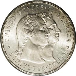 1900 S$1 Lafayette Dollar MS64 PCGS. DuVall 1-B. This 1900[img border='0' src='http://www.heritageco
