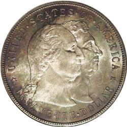 1900 S$1 Lafayette Dollar MS66 NGC. DuVall 1-B. Dapple 1900[img border='0' src='http://www.heritagec