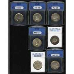 1921 50C Alabama AU55 ANACS, ample luster, slight wear 1921[50C] Alabama AU55 ANACS,