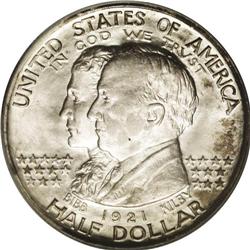 1921 50C Alabama MS66 PCGS. Always a difficult coin, b 1921[50C] Alabama MS66 PCGS.