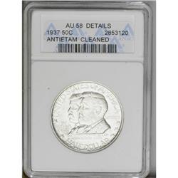 1937 50C Antietam--Cleaned--ANACS. AU58 Details. A bri 1937[50C] Antietam--Cleaned--ANACS. AU58 Deta