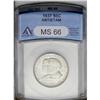 Image 1 : 1937 50C Antietam MS66 ANACS. A milky-white Premium Ge 1937[50C] Antietam MS66 ANACS.