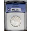 Image 1 : 1937 50C Arkansas MS66 ANACS. A shimmering, silver-gra 1937[50C] Arkansas MS66 ANACS.