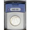 Image 1 : 1938-D 50C Arkansas MS66 ANACS. Bright, frosty luster 1938-D[50C] Arkansas MS66 ANACS.
