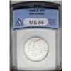 Image 1 : 1938-S 50C Arkansas MS66 ANACS. Well frosted with spec 1938-S[50C] Arkansas MS66 ANACS.