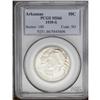 Image 1 : 1939-S 50C Arkansas MS66 PCGS. Satiny-like luster radi 1939-S[50C] Arkansas MS66 PCGS.