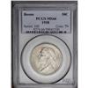 Image 1 : 1938 50C Boone MS66 PCGS. A satiny Premium Gem with li 1938[50C] Boone MS66 PCGS.