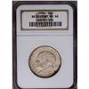 Image 1 : 1936 50C Bridgeport MS66 NGC. Russet freckles visit th 1936[50C] Bridgeport MS66 NGC.
