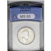 Image 1 : 1936-S 50C Cincinnati MS65 ANACS. The obverse is drape 1936-S[50C] Cincinnati MS65 ANACS.