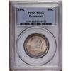 Image 1 : 1892 50C Columbian MS66 PCGS. Electric-blue and golden 1892[50C] Columbian MS66 PCGS.