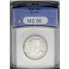 Image 1 : 1936 50C Elgin MS66 ANACS, lustrous and gorgeous, gold 1936[50C] Elgin MS66 ANACS,