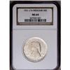 Image 1 : 1921 50C Missouri 2x4 MS64 NGC. Silver-gray surfaces d 1921[50C] Missouri 2x4 MS64 NGC.