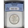 Image 1 : 1933-D 50C Oregon MS66 ANACS. A natural coating of gol 1933-D[50C] Oregon MS66 ANACS.