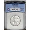 Image 1 : 1934-D 50C Oregon MS66 ANACS. Both sides exhibit a thi 1934-D[50C] Oregon MS66 ANACS.