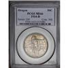 Image 1 : 1934-D 50C Oregon MS66 PCGS. The reverse is rotated sl 1934-D[50C] Oregon MS66 PCGS.