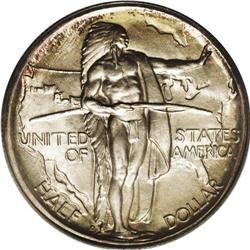 1937-D 50C Oregon MS68 PCGS. An ivory and gold toned S 1937-D[50C] Oregon MS68 PCGS.