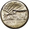 Image 2 : 1937-D 50C Oregon MS68 PCGS. An ivory and gold toned S 1937-D[50C] Oregon MS68 PCGS.