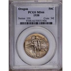 1938 SET Oregon PDS Set MS65 to MS66 PCGS. The set inc 1938[img border='0' src='http://www.heritagec
