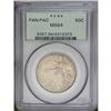 Image 1 : 1915-S 50C Panama-Pacific MS64 PCGS. Warm golden-gray 1915-S[50C] Panama-Pacific MS64 PCGS.