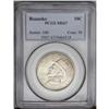 Image 1 : 1937 50C Roanoke MS67 PCGS. The Roanoke has one of the 1937[50C] Roanoke MS67 PCGS.
