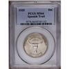 Image 1 : 1935 50C Spanish Trail MS66 PCGS. Lustrous gray surfac 1935[50C] Spanish Trail MS66 PCGS.