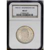 Image 1 : 1946 50C Booker T. Washington MS67 NGC. A lovely Super 1946[50C] Booker T. Washington MS67 NGC.