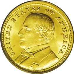 1903 G$1 Louisiana Purchase/McKinley MS66 PCGS. HIghly 1903[G$1] Louisiana Purchase/McKinley MS66 PC