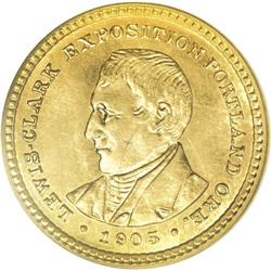 1905 G$1 Lewis and Clark MS64 PCGS. Rich orange and st 1905[G$1] Lewis and Clark MS64 PCGS.