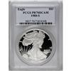 Image 1 : 1988-S S$1 Silver Eagle PR70 Deep Cameo PCGS. A black 1988-S[img border='0' src='http://www.heritage